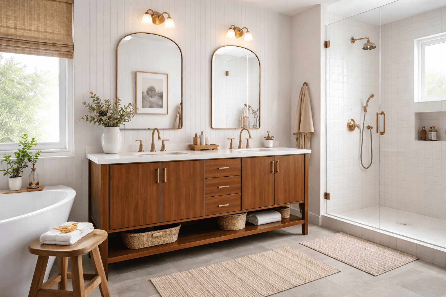 Mid-Century Bathroom